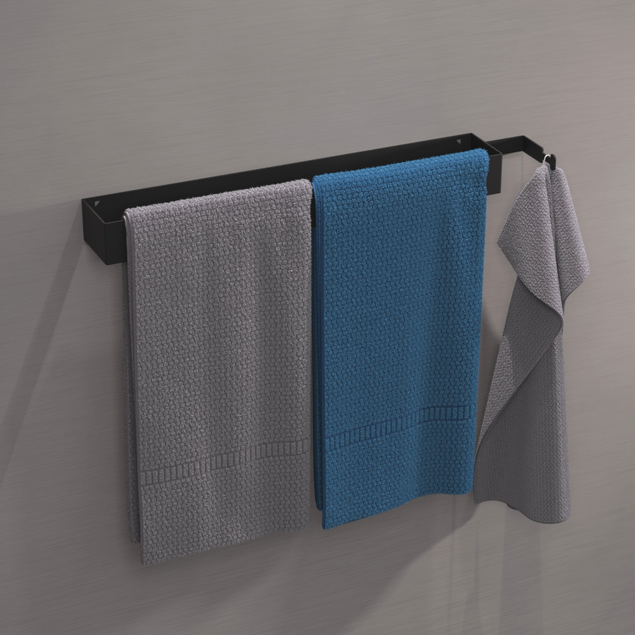 Handtuchhalter Badezimmer zum Kleben -