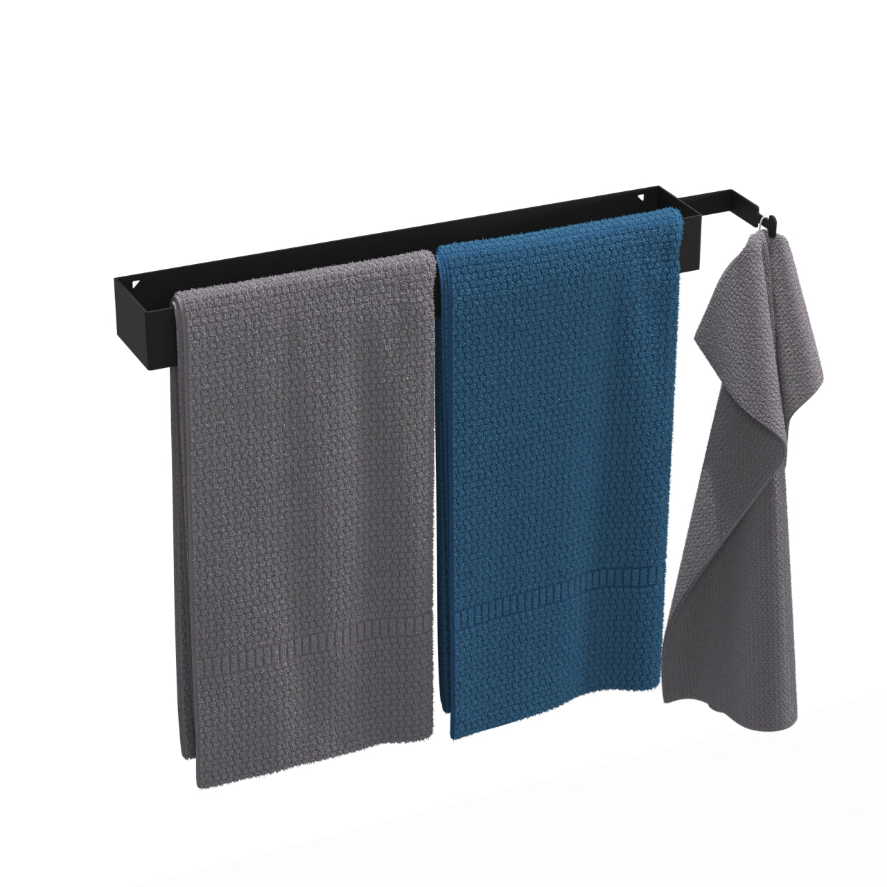 Handtuchhalter Badezimmer zum Kleben - 