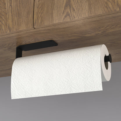 Küchenrollenhalter, zum Kleben oder Schrauben, aus Edelstahl - 