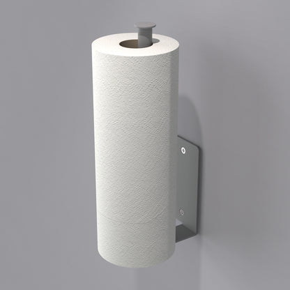 Küchenrollenhalter, zum Kleben oder Schrauben, aus Edelstahl - 