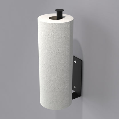 Küchenrollenhalter, zum Kleben oder Schrauben, aus Edelstahl - 