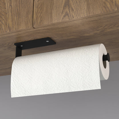 Küchenrollenhalter, zum Kleben oder Schrauben, aus Edelstahl - 