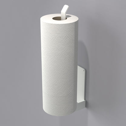 Küchenrollenhalter, zum Kleben oder Schrauben, aus Edelstahl - 